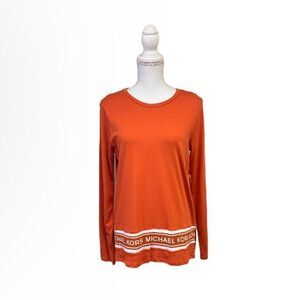 Michael Kors Long Sleeve Logo Shirt ~NWT~